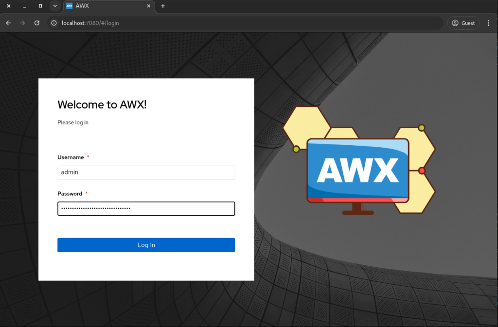 Install Ansible AWX on Kubernetes