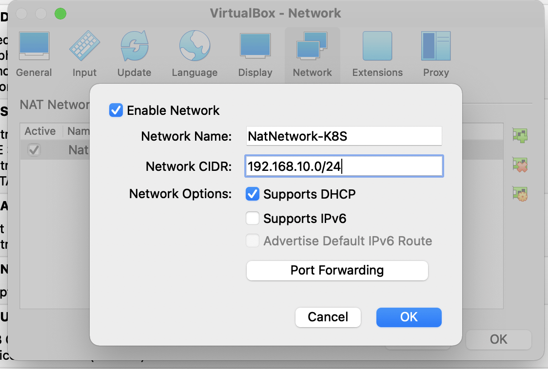 ubuntu virtualbox nat network not working